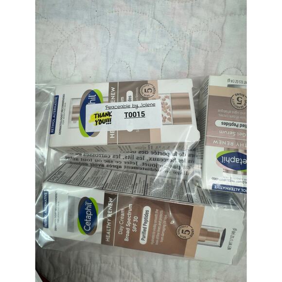 New in boxes 3 piece Cetaphil face set. Retinol alternative. - Picture 5 of 9